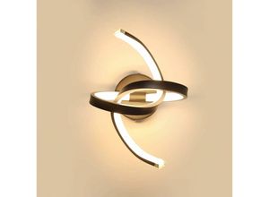 0699924668979 - Aiskdan - led Wandlampe Innen 20W Wandleuchte aus Acryl Wandbeleuchtung Modern für Flur Treppe Eingang Schlafzimmer 3500K Warmweiß