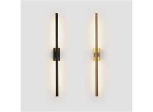 0699925842705 - Wall Luma Linear Modern Modern Linear Tube led led -led -Streifen Wandlampe eignet sich für das Kitchen Wohnzimmer Cafe Hotel (Farbtemperatur Kalt