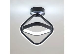 0699931751459 - 21W LED-Deckenlampe Einfache geometrische Metallleuchte für Wohnzimmer Schlafzimmer Flur Weißes Licht 6000K - Comely