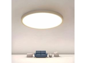 0699932240952 - Goeco - LED-Deckenleuchte Runde IP44 Lampe für Schlafzimmer Badezimmer Küche Flur Balkon Ø30cm 24W 2160LM 4000K Neutralweißes Licht