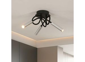 0699934500214 - Industrielle Deckenleuchte 3 Lichter Vintage-LED-Deckenleuchte aus Metall Retro-Hängebeleuchtung für Wohnzimmer Küche Esszimmer Schlafzimmer