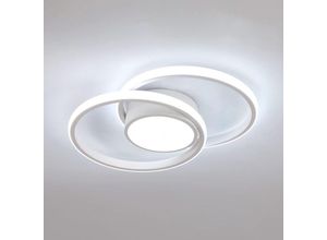 0699942619410 - COMELY Moderne LED-Deckenleuchte für Wohnzimmer Deckenleuchte für Küche Runde Deckenlampe für Schlafzimmer und Wohnzimmer Durchmesser 40 cm - 42W