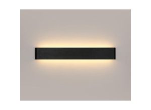 0699944898899 - COMELY Wand LED-Wandleuchte Innen Moderne Aluminium-Wandlampe Up-Down-Wandbeleuchtung für Schlafzimmer Wohnzimmer Flur Treppe Veranda - Schwarz