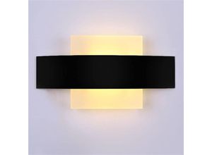 0699946285703 - Comely - 12W led Innenwandleuchte Küche Esszimmer Dekoration Leuchte Balkonbeleuchtung Flur Wandleuchte Eisen und Acryl 220V