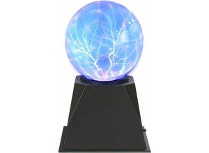 0699952641906 - Boule de Plasma Magique 10cm Lampe Plasma Boule de 4 Pouces lumière à plasma sensible au toucher Branchez Veilleuse Rétro Cadeau de Nouveauté