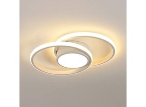 0699952854627 - Led Deckenleuchte Deckenleuchte für Schlafzimmer 42W 4000lm warmes Licht 2700k moderne runde Deckenlampe für Schlafzimmer Wohnzimmer Küche Dia