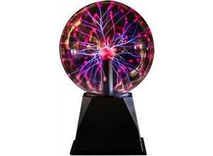 0699952956765 - Boule de Plasma Magique Lumière de Boule de Plasma Sensible au Son et au Toucher Flash Lampe à Plasma Sphère de 6 Pouces pour Décorations Chambre