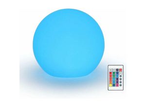 0699956556343 - Aiskdan - Boule lumineuse 15cm 16 rgb Couleurs Dimmables et 4 Modes Veilleuse led Lampe de Chevet avec Télécommande pour chambre Salon Chambre