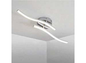 0699957175574 - Moderne Deckenleuchte Wandlampe 16W 1600LM neutrales weißes Licht 4000K integrierte LED wellenförmiger Kronleuchter moderne Deckenleuchte für