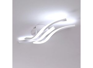 0699961408378 - LED-Deckenleuchte moderne Deckenleuchte 24 w 2700 lm kreative Deckenleuchte für Schlafzimmer Wohnzimmer Badezimmer Flur Küche Kaltweiß 6500