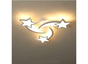 0699962681169 - LED-Deckenlampe in Sternform 36W Pendelleuchte Kronleuchter Deckenlampe für Kinderzimmer Wohnzimmer Schlafzimmer Büro Esszimmer - Aiskdan