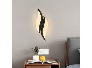 0699970466574 - Comely - Led Innenwandlampe moderne Wandlampe 12W 1350lm 3000k Acrylwandlicht für Schlafzimmer Hall -Eingang Wohnzimmer Treppen [Energy Class e]