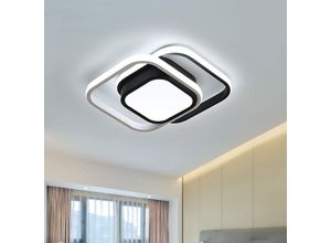 0699971560554 - Delaveek - LED-Deckenlampe 32W Küchen-Deckenlampe Moderne Deckenleuchte für Flur Schlafzimmer Badezimmer Küche Wohnzimmer Kaltweiß 6000K