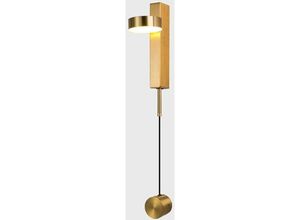 0699972177539 - Goeco - led Wandleuchte Rotierend Moderne Wandlampe Kaltweiß 6000K Für Schlafzimmer Wohnzimmer Flur Diele Gold