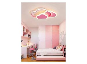 0699972494070 - Goeco - LED-Deckenlampe 32W Dekoration Deckenbeleuchtung Deckenleuchte Kinderzimmer moderne Hängeleuchte wolkenförmige Deckenlampe für Schlafzimmer