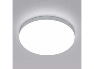 0699978958378 - Runde led Deckenleuchte Deckenlampe für Badezimmer 32W 2958LM IP54 wasserdicht 6500K kaltweiß moderne Deckenleuchte für Badezimmer Schlafzimmer