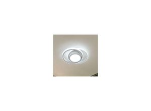 0699981033987 - Runde LED-Deckenleuchte Moderner Deckenfluter 32W 2400LM Acryl-Leuchte Weißes Licht 6000K 12cm Ideal für Flur Küche Wohnzimmer Schlafzimmer