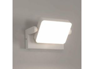 0699981337252 - Goeco - Wandleuchte für den Außenbereich 20 w 2250 lm LED-Wandleuchte für den Innenbereich IP65 wasserdicht um 360° drehbare Wandbeleuchtung für