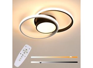 0699995520275 - Comely - Moderne LED-Deckenleuchte für Wohnzimmer Deckenleuchte für Küche Runde Deckenlampe für Schlafzimmer und Wohnzimmer Durchmesser 40 cm