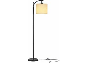 0699997378805 - COMELY LED Stehlampe für Schlafzimmer und Wohnzimmer E27-Fassung Trittschalter Industrielampe mit Hängeschirm für Büro Höhe 62 Zoll (Glühbirnen