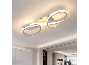 0699999468931 - LED-Deckenleuchte 36W 4000LM Moderne und elegante Deckenlampe LED-Deckenleuchte aus Acryl für Wohnzimmer Schlafzimmer Küche Flur Balkon 3000K