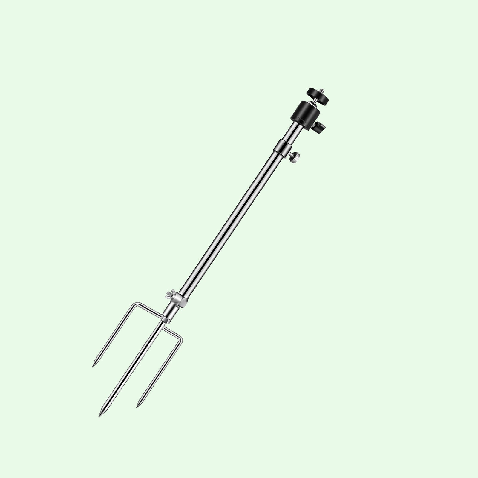 0700433463952 - Wildkamera Halterung Dicke Faltbare Edelstahlhalterung 360° verstellbar Universalgewindeanschluss 1 4-20(6mm) für Solarpanel Nachtangel-Lichter
