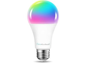 0700443259217 - Homcloud A70 Smart Wi-Fi LED-Glühbirne Multicolour + White CCT E27 Dimmbar 11W 1050 Lumen Steuerung mit APP Smart Life Alexa oder Google