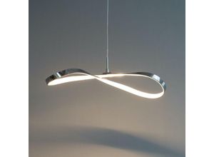 0700613032909 - Kosilum - Hängeleuchte - design led Chrom unendlich Band (13 w) - Acht