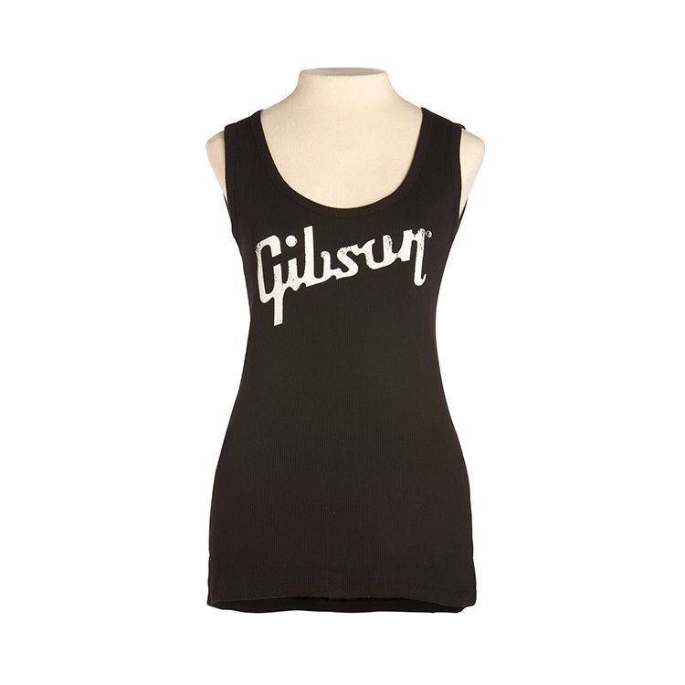 0700667392646 - Gibson Logo Tank-Top L Black