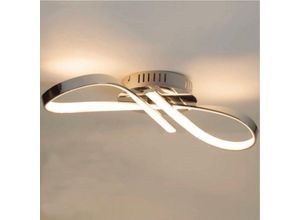 0700952922367 - Kosilum - Design Chrom-Deckenleuchte led Unendlichband - Acht