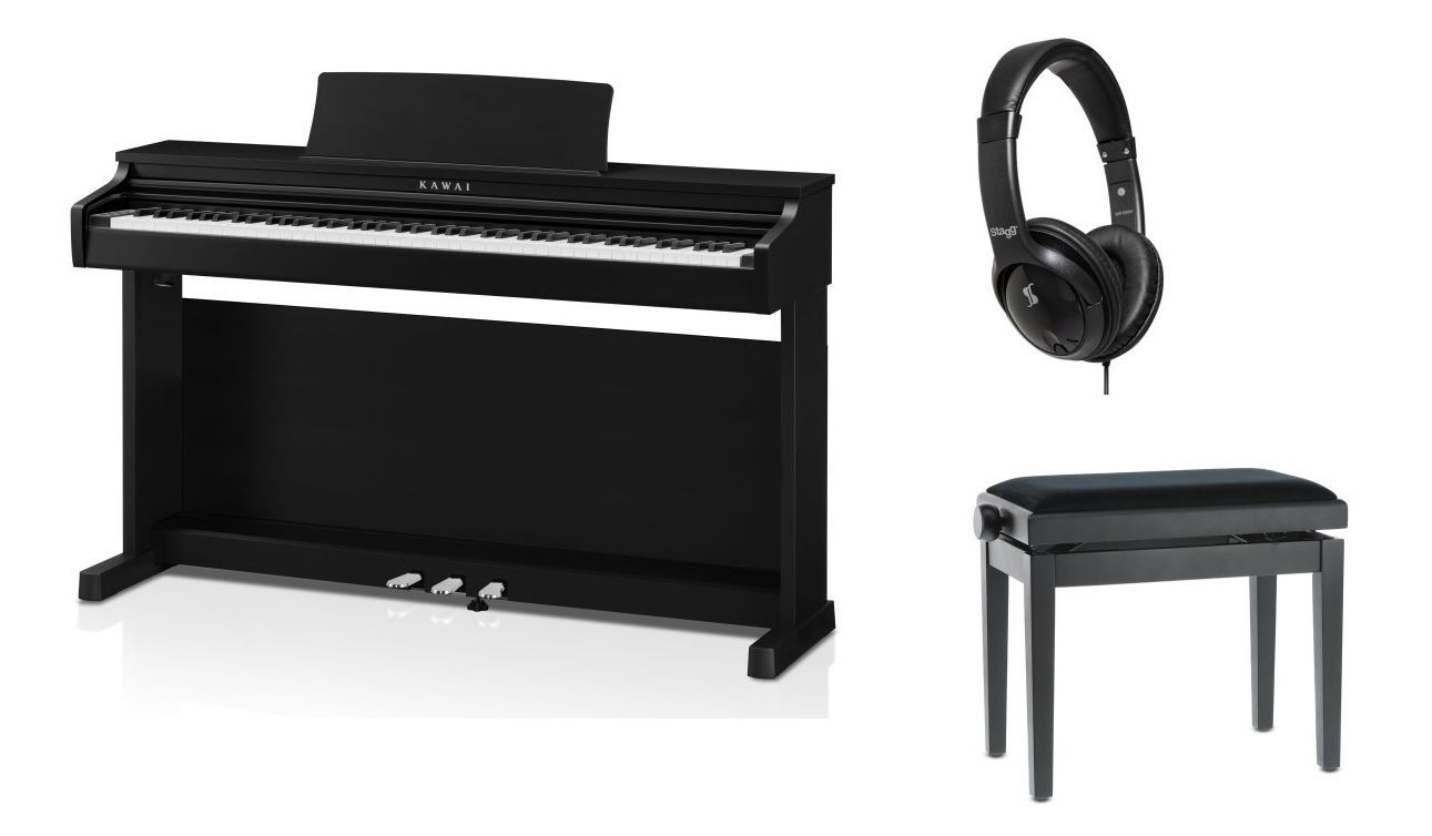 0703062858151 - KAWAI CX-202B Set Digitalpiano mit Klavierbank und Kopfhörer 0703062858151 - KAWAI CX-202B Set Digitalpiano mit Klavierbank und Kopfhörer