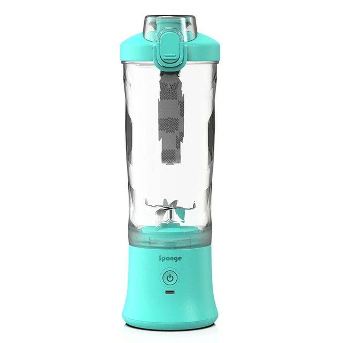 0703674402223 - Standmixer 703674402223 Durchsichtig türkis 600 ml 0703674402223 - Standmixer 703674402223 Durchsichtig türkis 600 ml