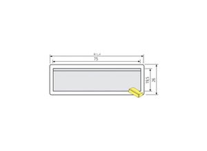 0705688277163 - RSA2 LED-Beleuchtung-Aluminium 97-9-85361 aus Aluminium oder Edelstahl