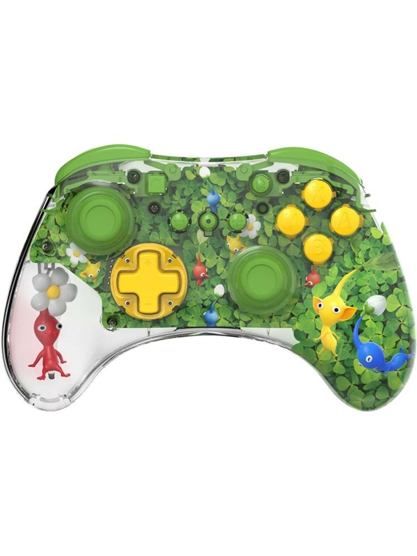 0708056072513 - REALMz Wireless Controller Pikmin Clover Patch - Controller - Nintendo Switch