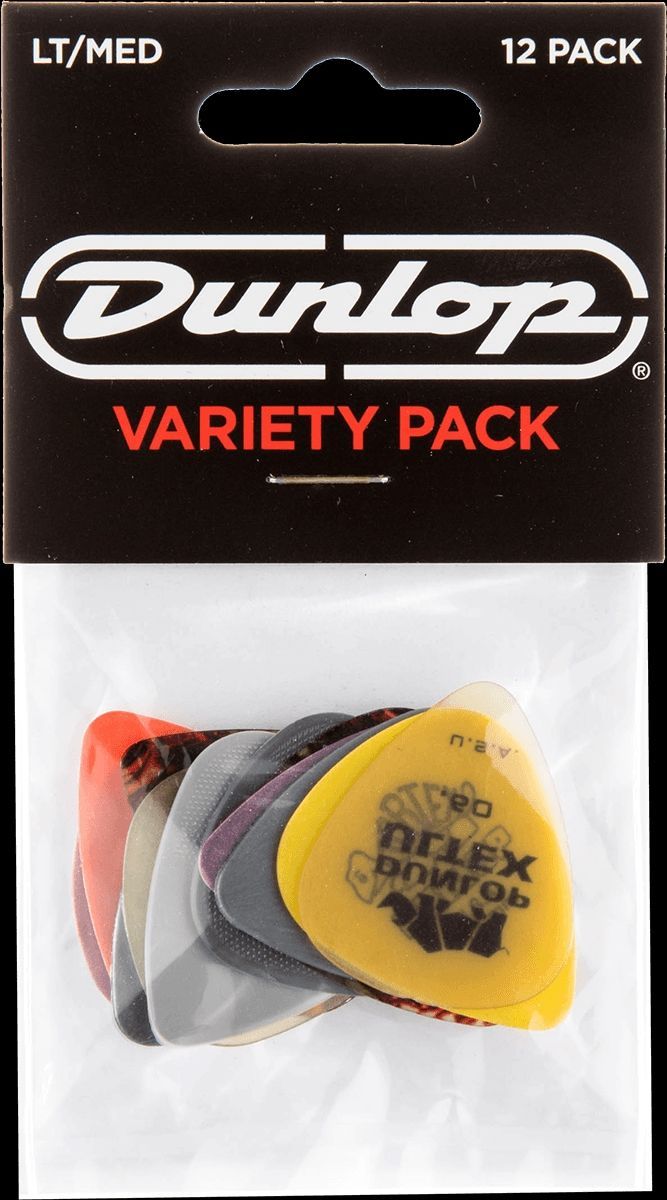 0710137049932 - Dunlop ADU PVP101 Variety Pack 12er Plektrenset für Gitarre