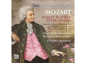 0710357639425 - Mozart Klavierkonzerte - Blocker Frankl Boughton Yale Philharmonia (CD)