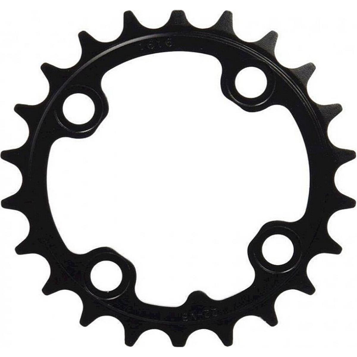 0710845413780 - Kettenblatt MTB 32T 104 BCD aus schwarzem Aluminium für 9 Gänge