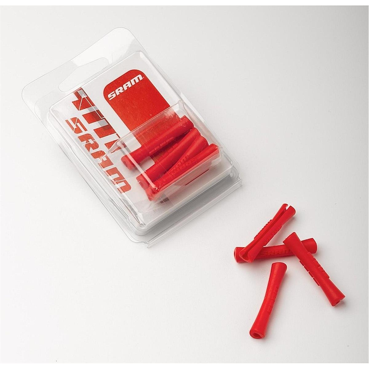 0710845658648 - Rahmenschutz aus Gummi 4-5mm Red - 50 Stück für Straße MTB 0710845658648 - Rahmenschutz aus Gummi 4-5mm Red - 50 Stück für Straße MTB