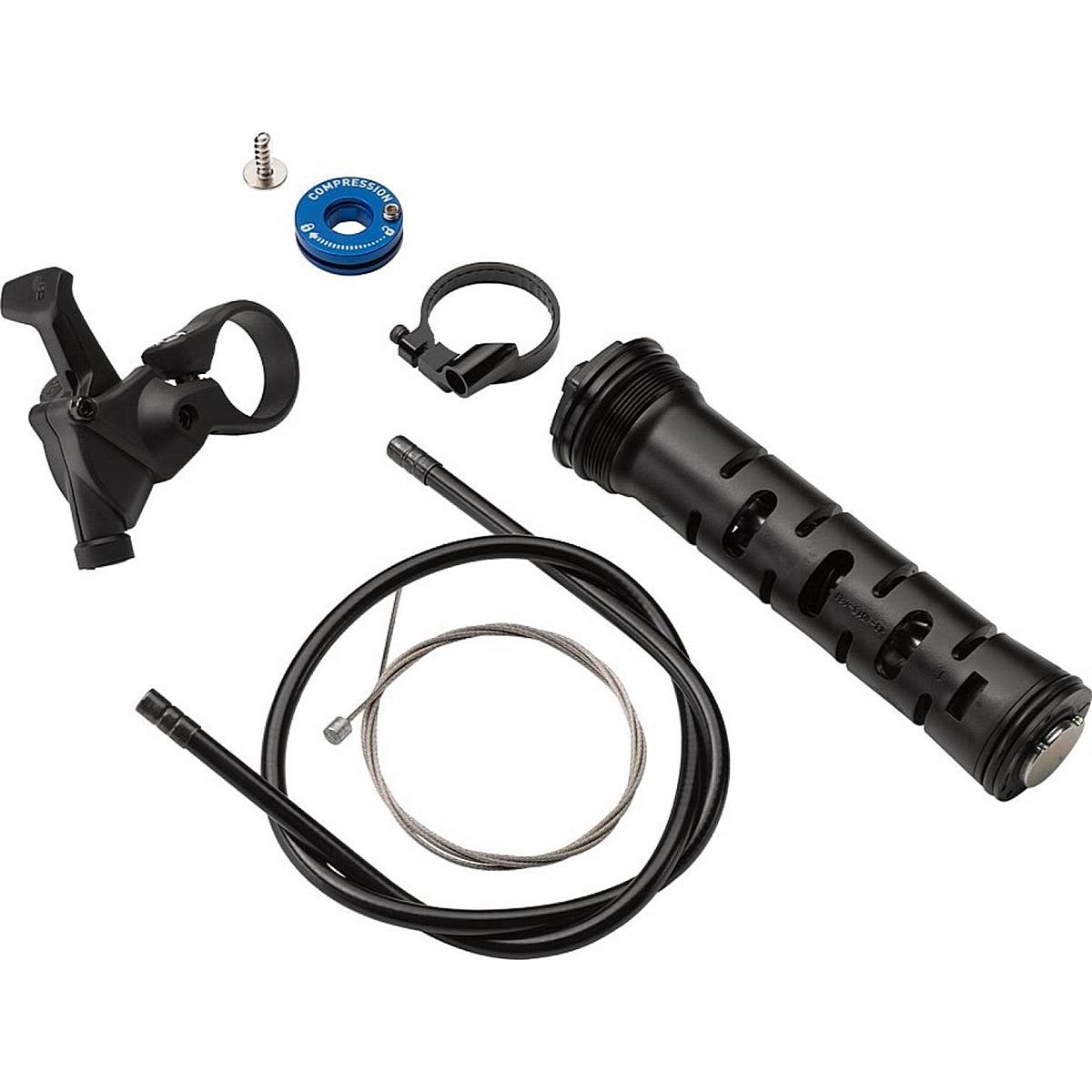 0710845741913 - Fernbedienungs-Upgrade-Kit für Fahrrad - 17 mm Schlüssel mit Dämpfer und PopLoc