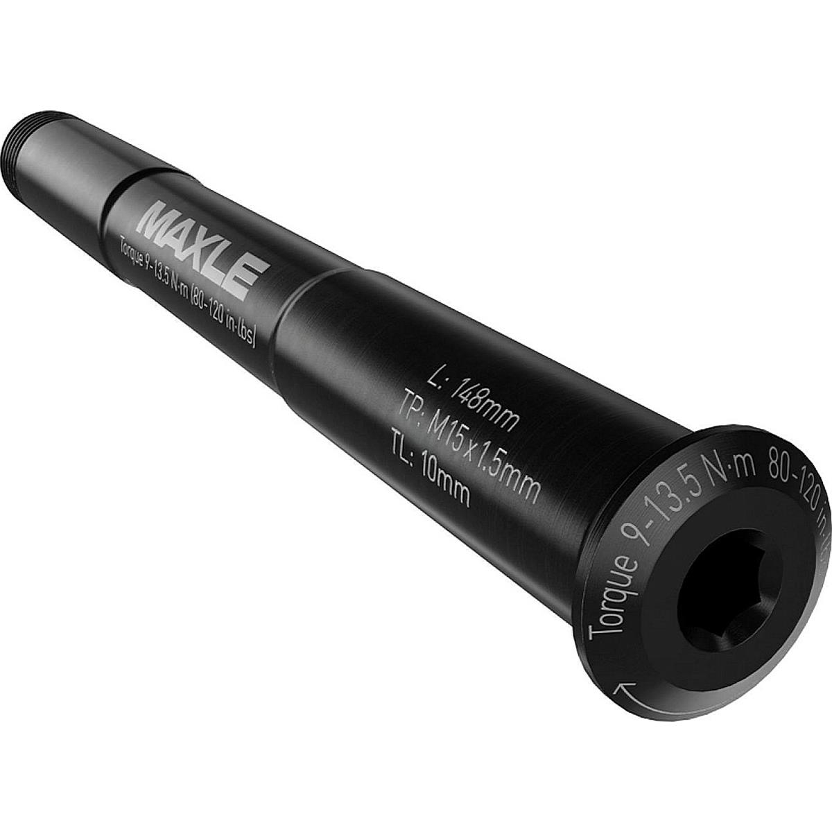 0710845768194 - Maxle Stealth Vorderrad Achse 15x100 - Länge 125mm 9mm Gewinde Leicht und Unauffällig 0710845768194 - Maxle Stealth Vorderrad Achse 15x100 - Länge 125mm 9mm Gewinde Leicht und Unauffällig