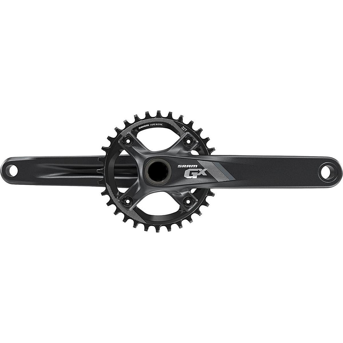 0710845771569 - Sram GX 1000 Kurbel für Fat Bike und MTB 175mm Schwarz 30T X-Sync GXP 100mm