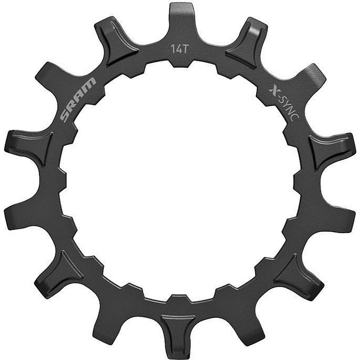 0710845793608 - X-SYNC 14T Kettenblatt für Bosch Motoren - Gerader Stahlritzel Schwarz 0710845793608 - X-SYNC 14T Kettenblatt für Bosch Motoren - Gerader Stahlritzel Schwarz