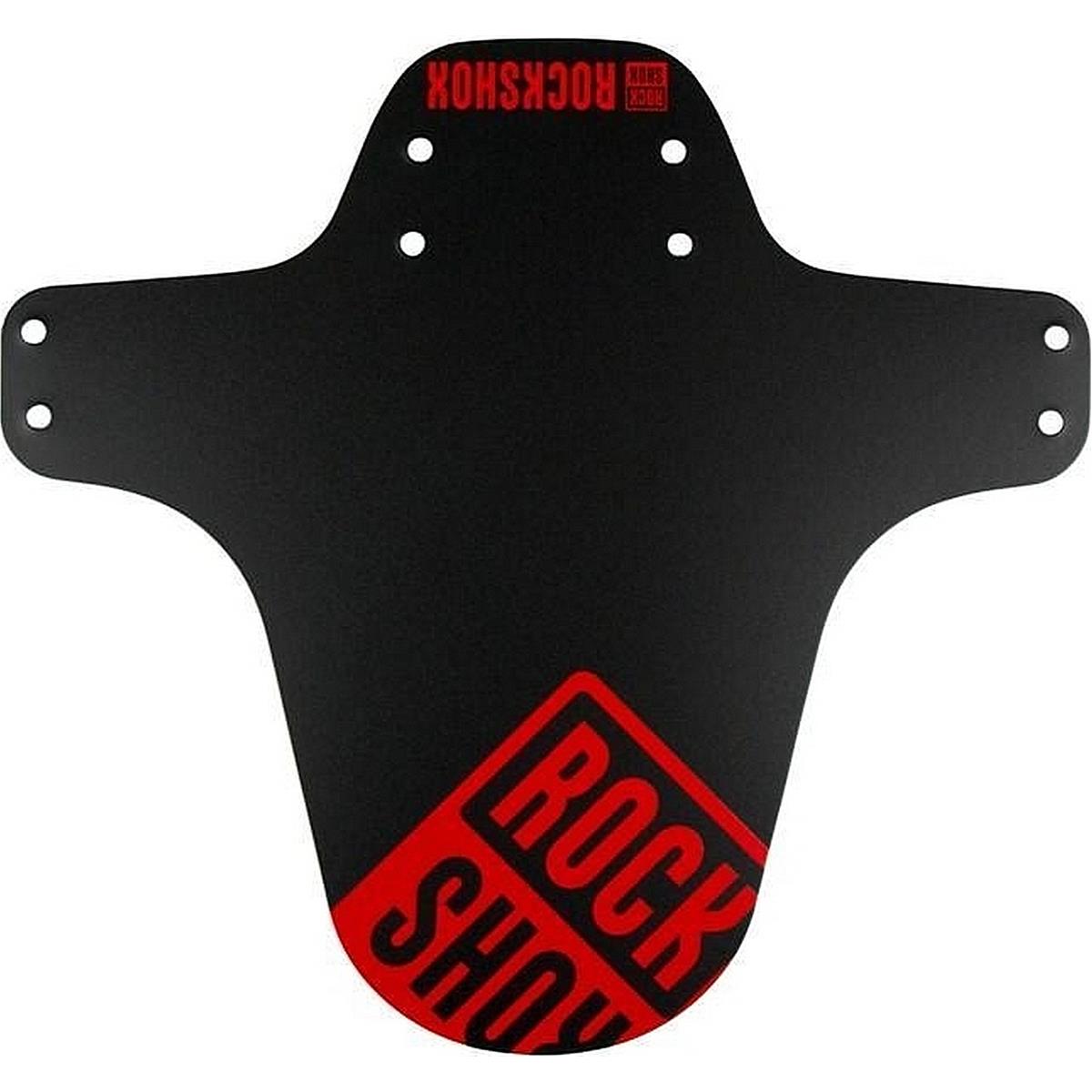 0710845809613 - MTB Schutzblech Schwarz mit Oxy Red Druck - Schutz und Stil für Gabeln 0710845809613 - MTB Schutzblech Schwarz mit Oxy Red Druck - Schutz und Stil für Gabeln