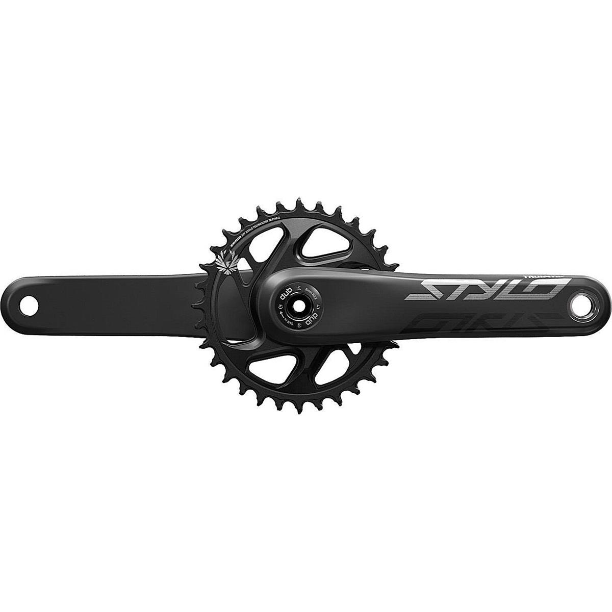 0710845813382 - Stylo Carbon Kurbel für Fat Bike 12V 170mm DUB 30T