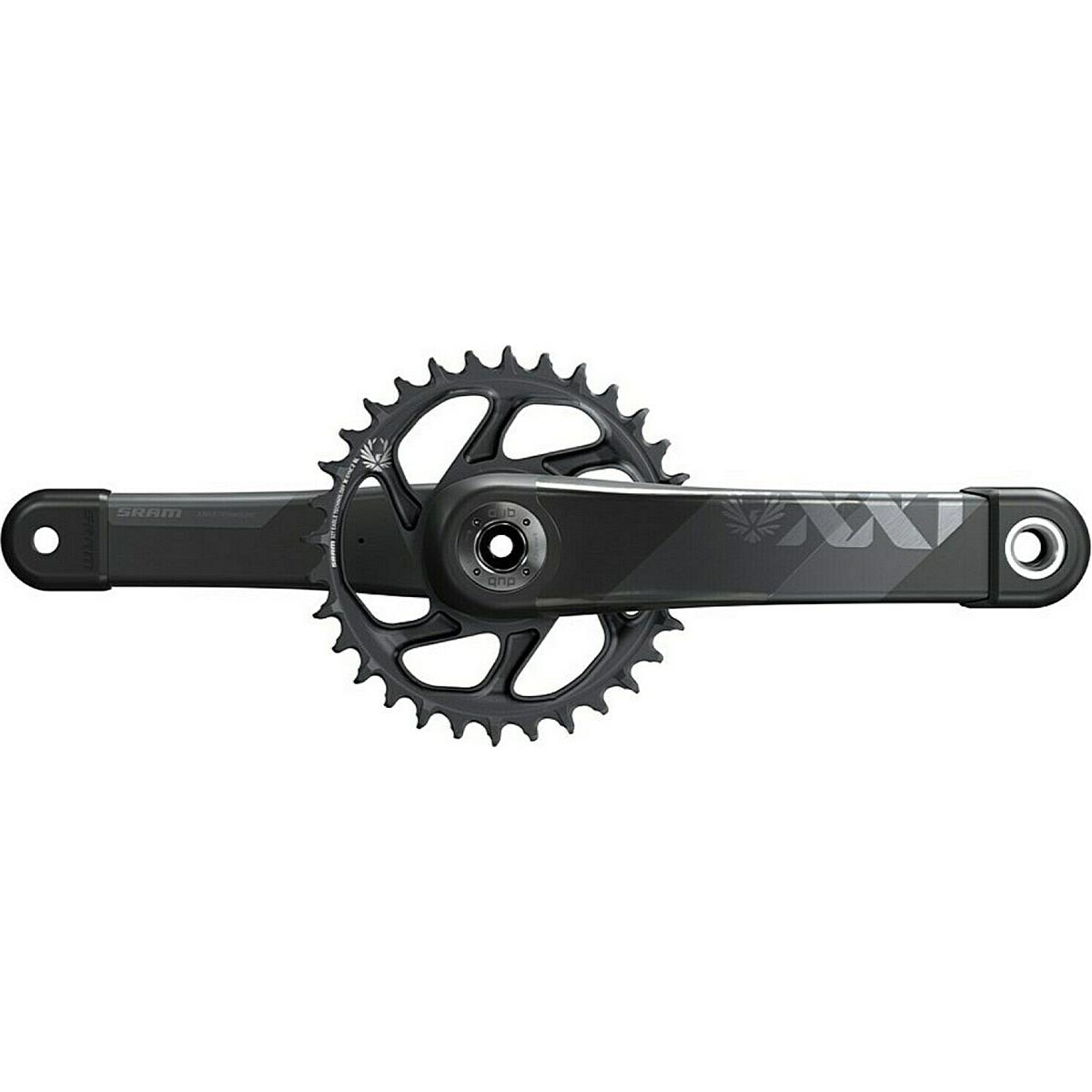 0710845838545 - XX1 Eagle DH DUB Kurbel 170mm 34T Schwarz für Cannondale AI ohne Tretlager