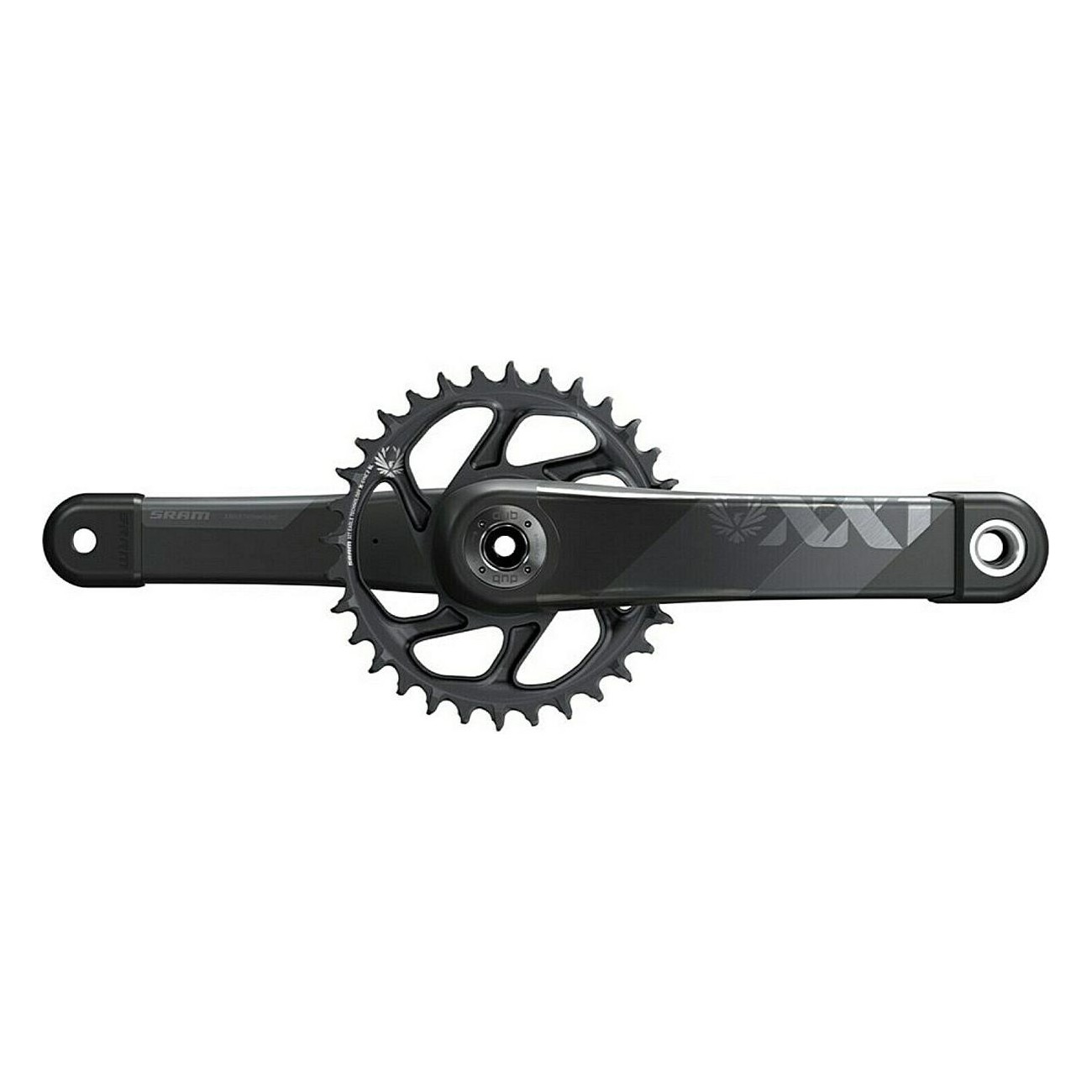 0710845838552 - XX1 Eagle DH DUB Kurbel 175mm 34T Schwarz für Cannondale AI 0710845838552 - XX1 Eagle DH DUB Kurbel 175mm 34T Schwarz für Cannondale AI
