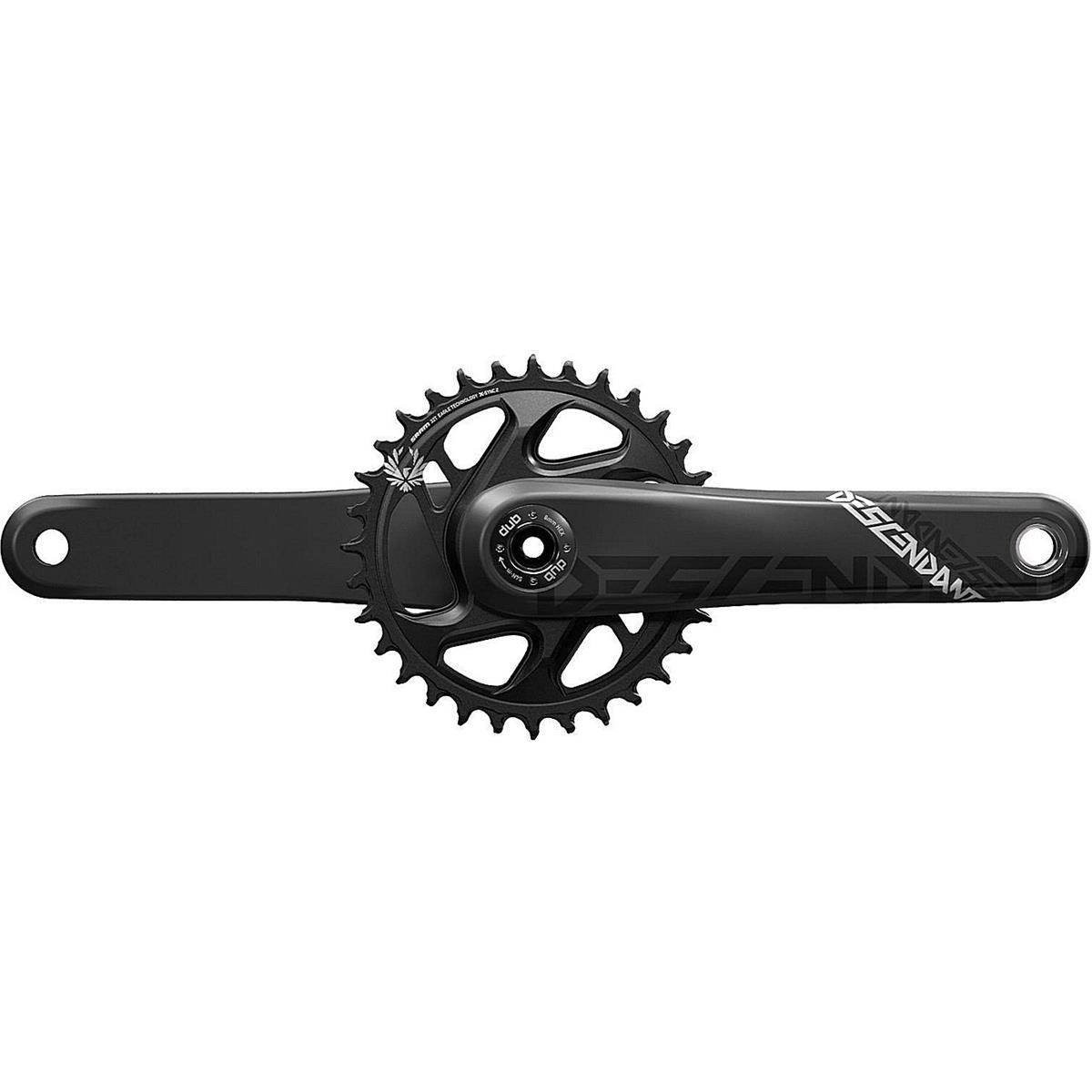 0710845838606 - Descendant Carbon Kurbel für Cannondale-AI DUB 12s 175mm