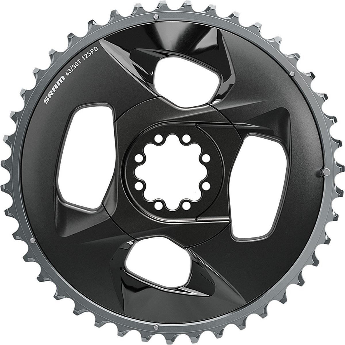 0710845844393 - Road Kettenblatt 43T 94mm Aluminium Grau 12-Gang X-Sync für Force Rival AXS