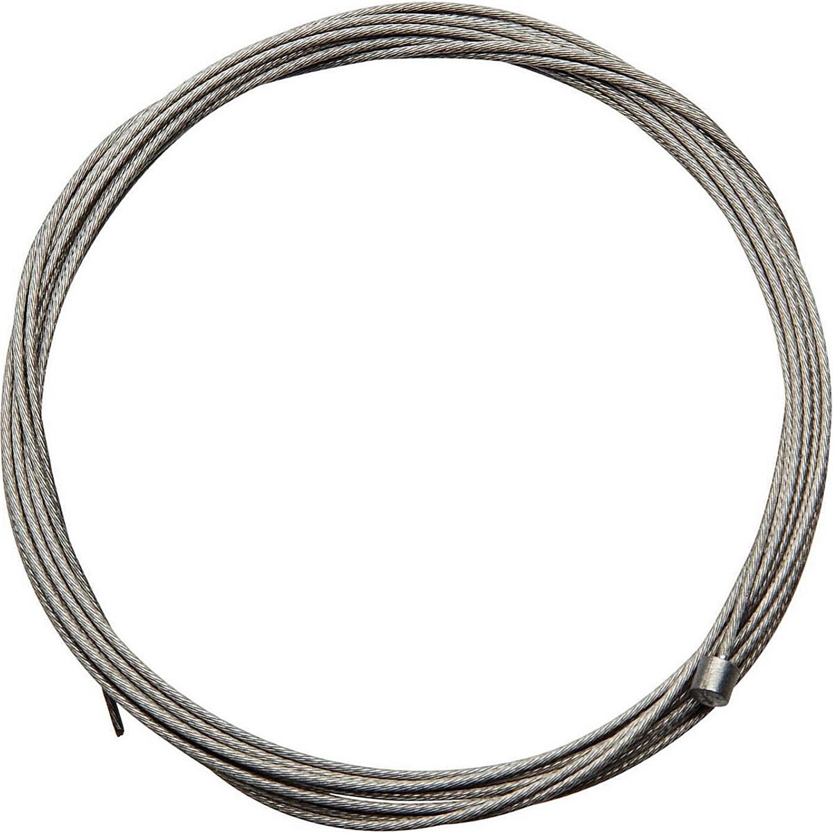 0710845856624 - Bremskabel aus Edelstahl für Rennrad und MTB - 1750 mm Silber