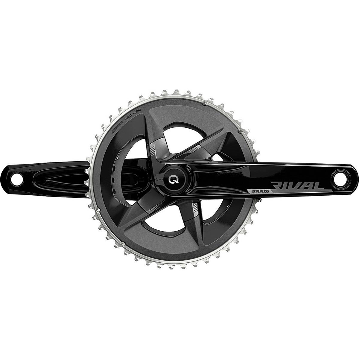 0710845864766 - Quarq Rival AXS Kurbel 175mm 48-35T mit Powermeter ohne DUB Tretlager